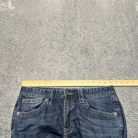 Rock And Roll Cowboy Denim Jeans Mens 31 x36 Revolver Slim Straight - Picture 7 of 11